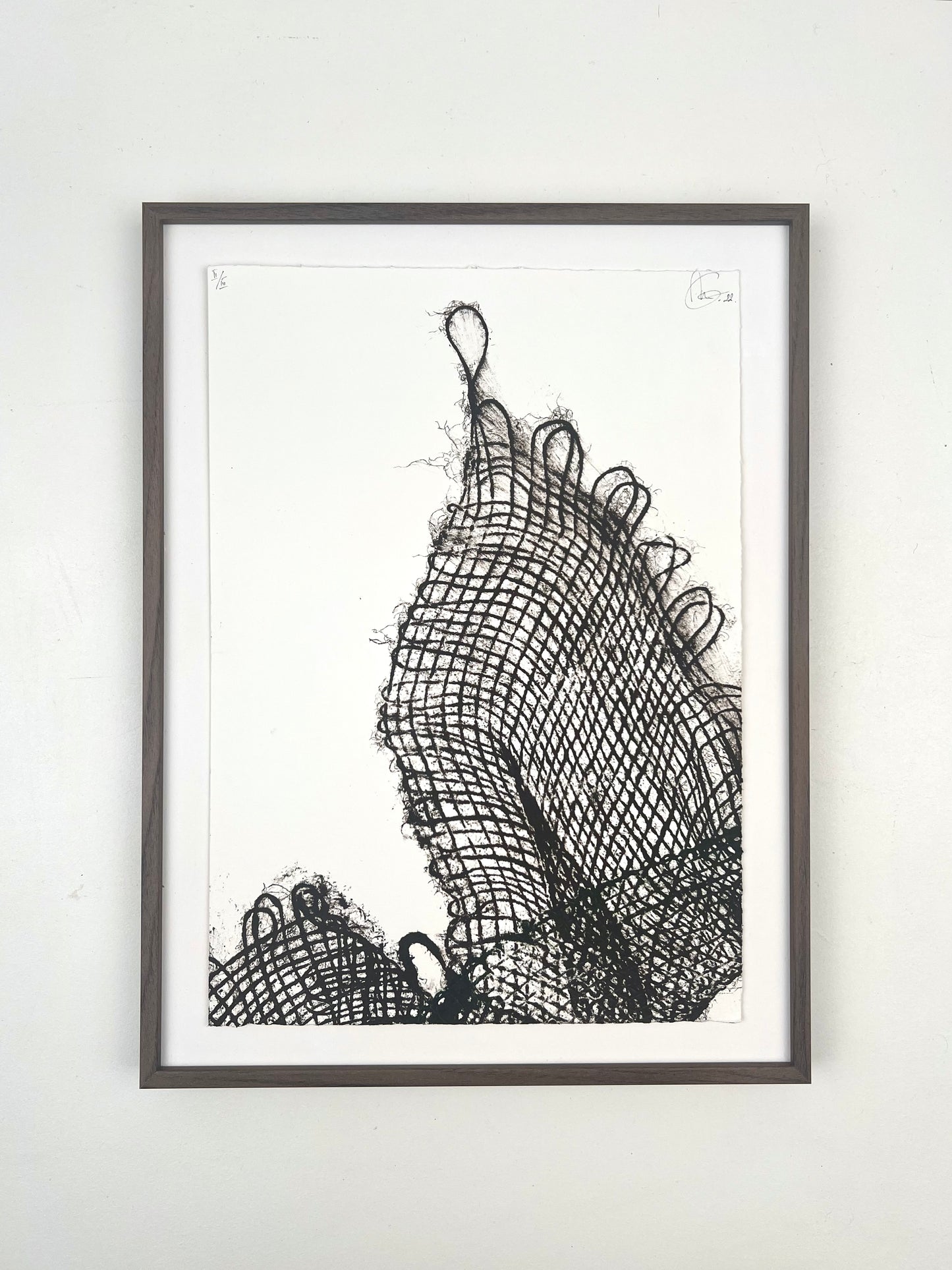 Torsion jute tissée