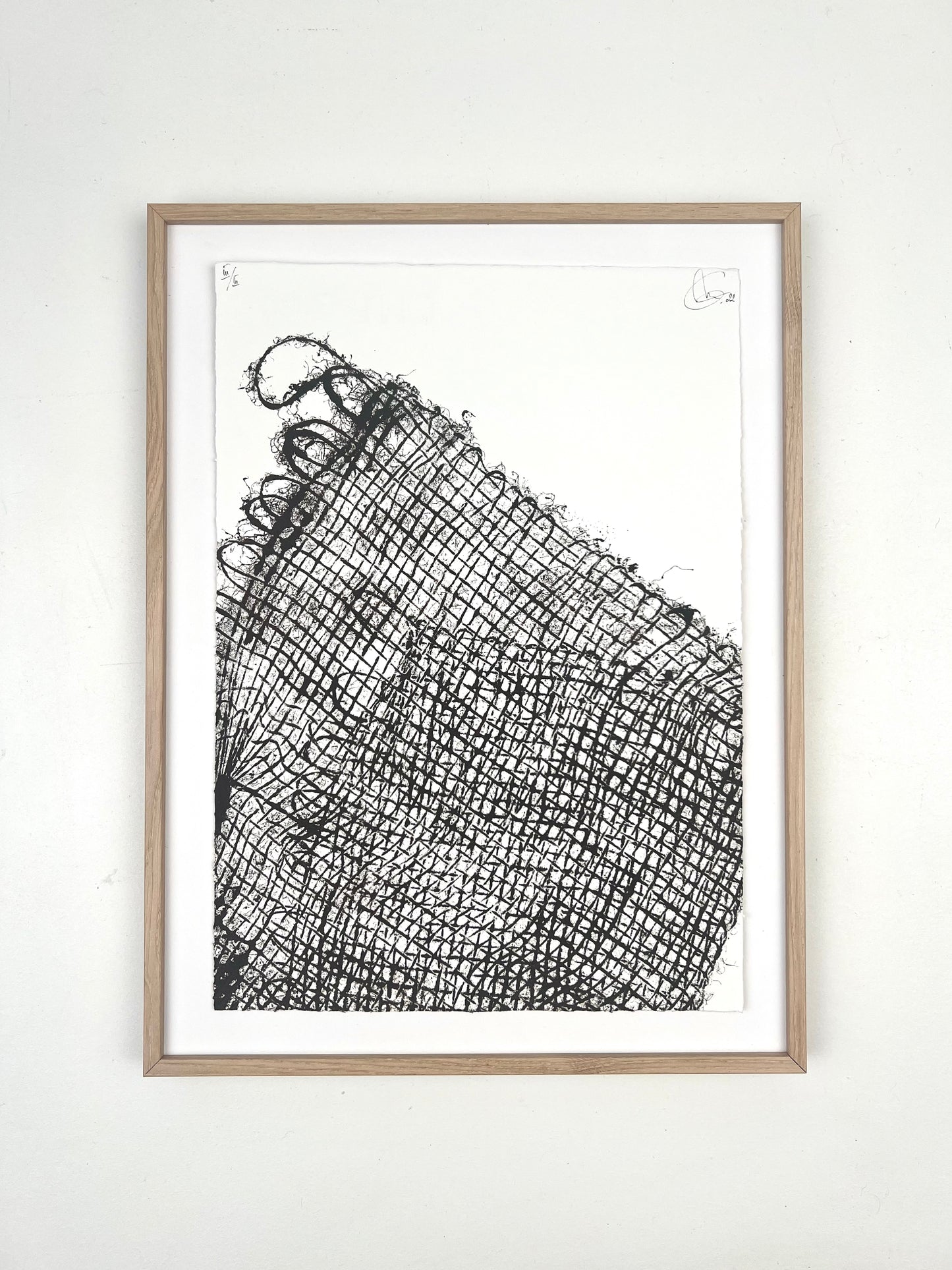 Torsion jute tissée