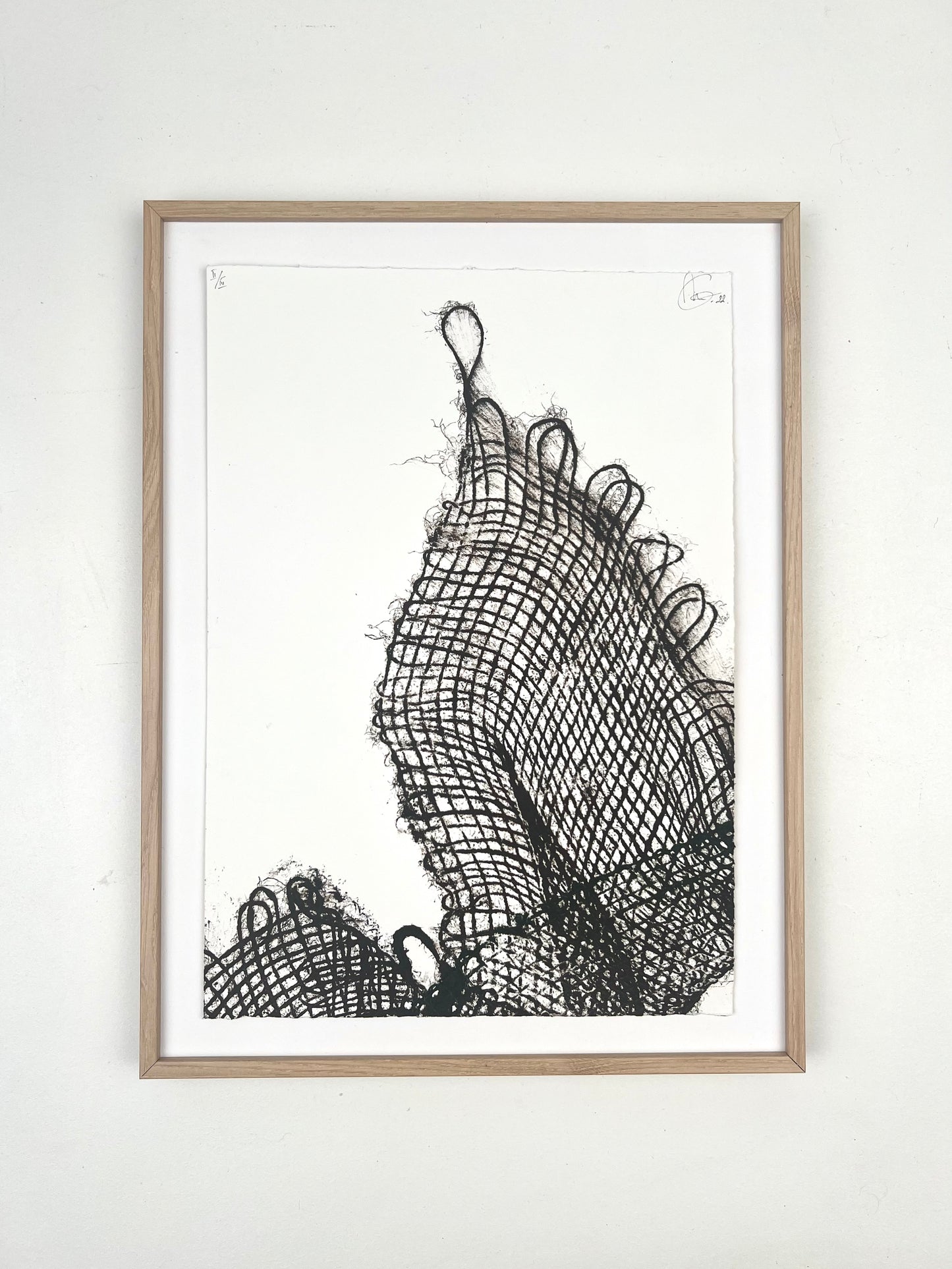 Torsion jute tissée