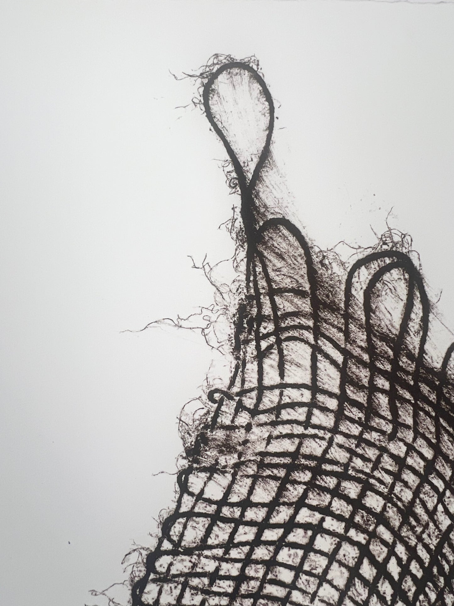 Torsion jute tissée