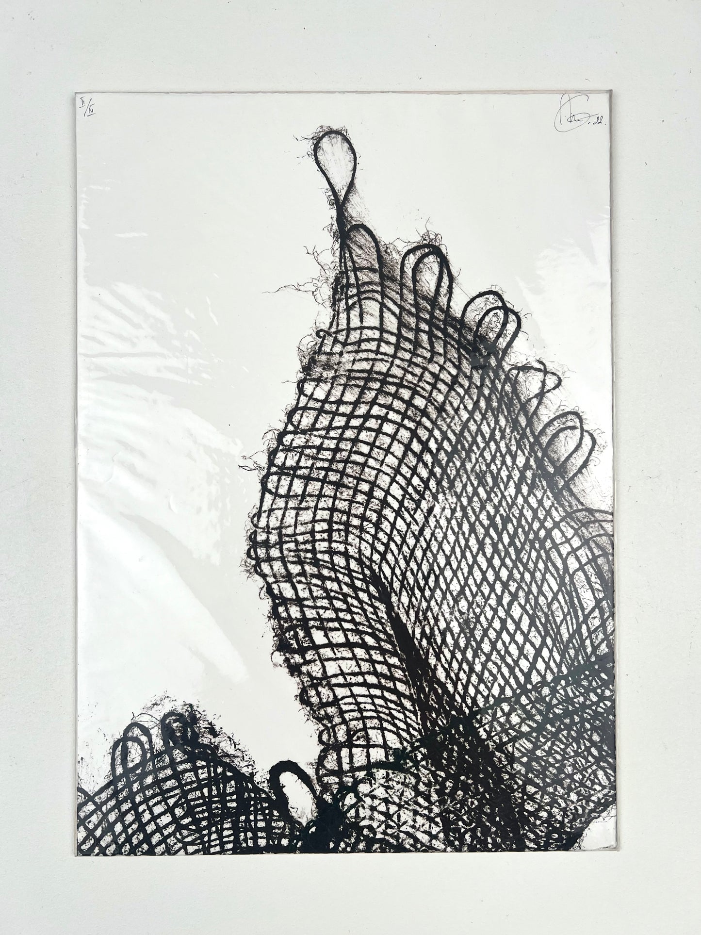 Torsion jute tissée